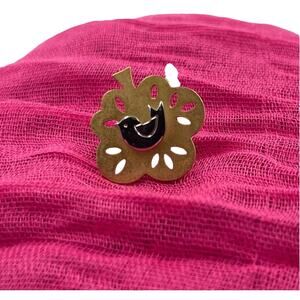 Avon Vintage 1979 Partridge in Pear Tree Pin Tie Tack  Brooch Pin Christmas